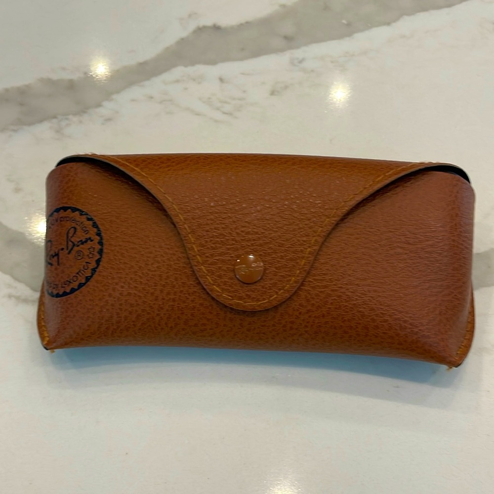 Ray-Ban sunglasses case.
